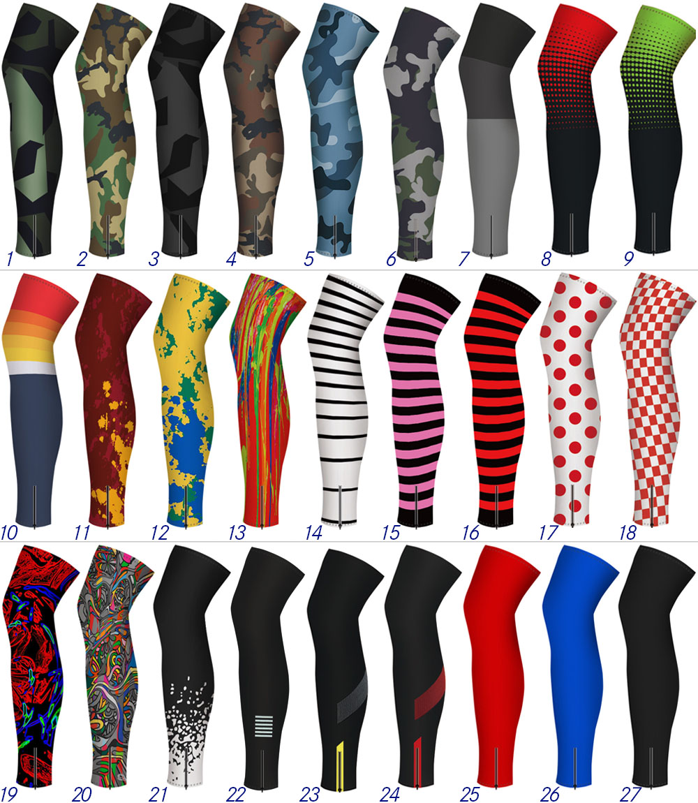 Cycling Gear Lycra - Thermal Fleece Cycling Leg Warmers, MTB