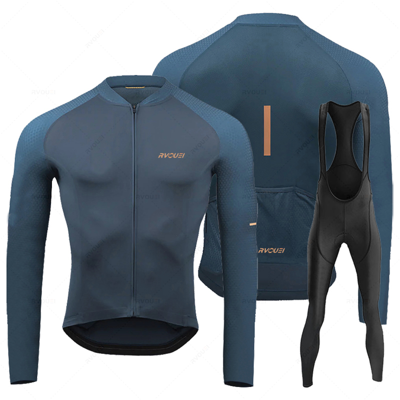 Cycling Gear Sale - Rvouei Breathable Long Sleeve Cycling Jersey