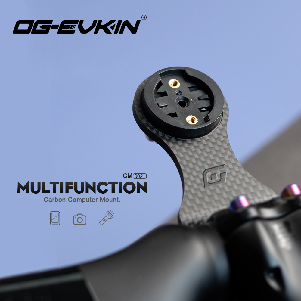 Bike Computer Gps - OG-EVKIN CM-02+ Bike Stem Extension Carbon
