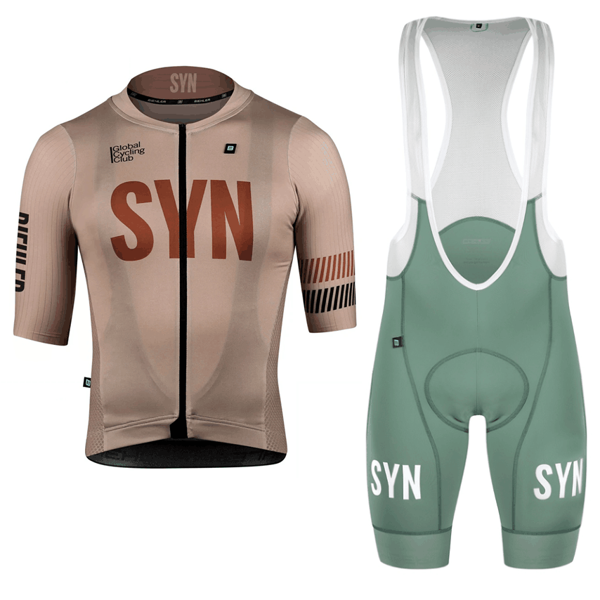 Cycling Gear Sale - SYN Brown Cycling Clothing men's short