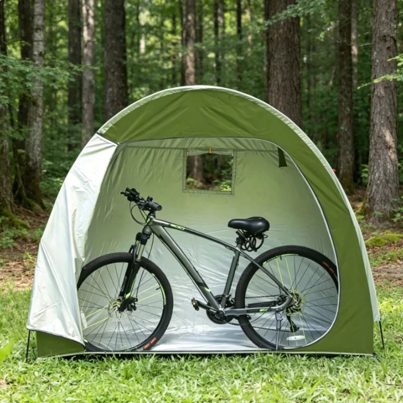 Portable Outdoor Bike Shelter  - Cycling Gear Needed ulasan dan harga