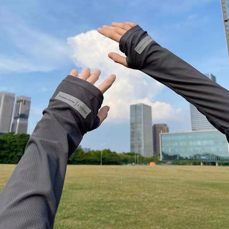 1Pair Unisex UV Cooling Sun Ar - Cycling Gears ulasan dan harga