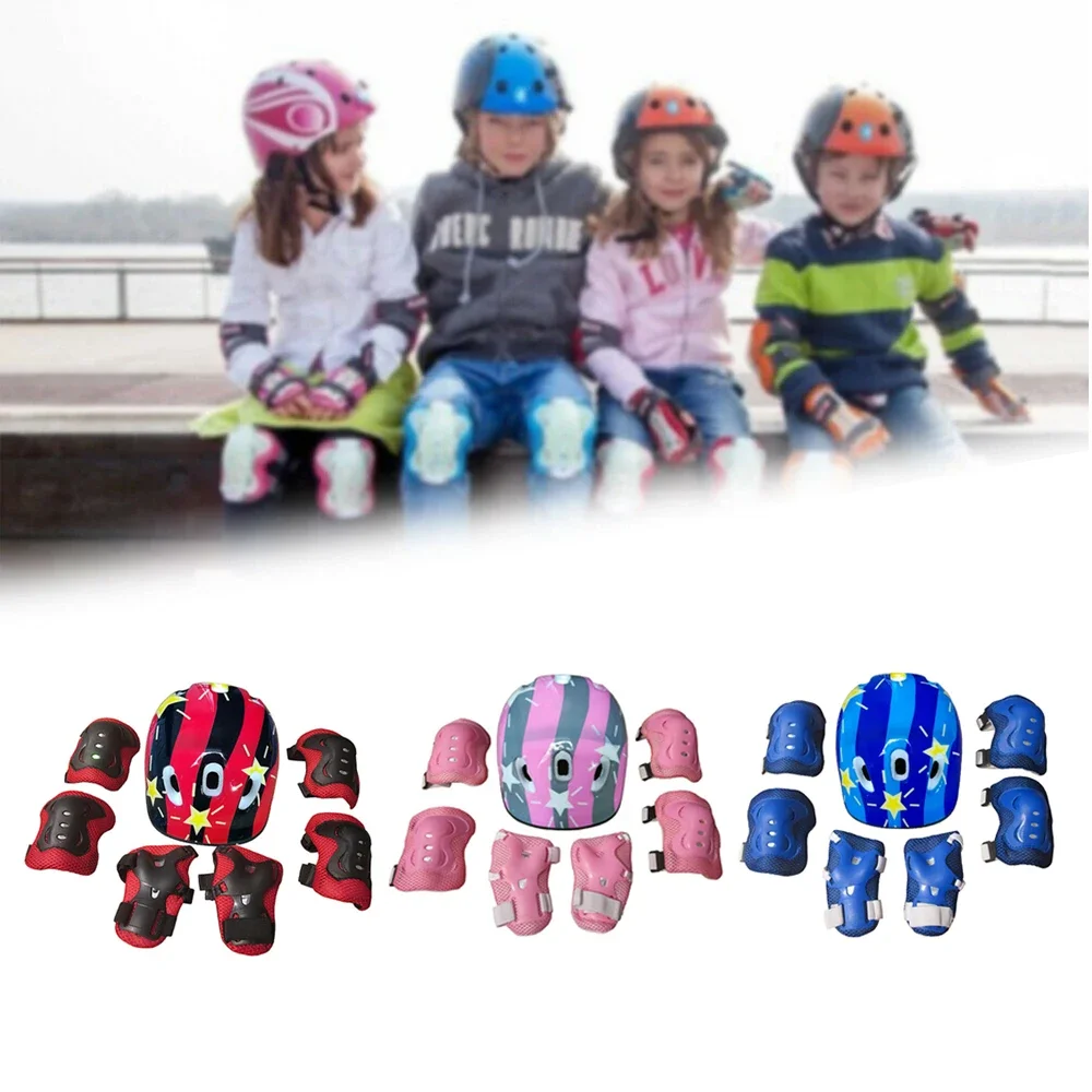 Adjustable Kids Helmet and Kne - Cycling Protective Gear For Kids ulasan dan harga