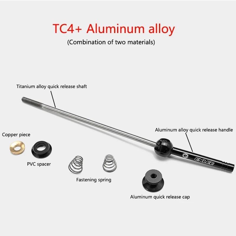 ENLEE Titanium Ti Skewer QR Bi - Quick Release Skewer ulasan dan harga