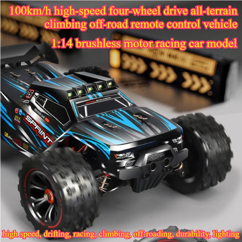100km/h High-speed 4WD Rc Cars - Cycling Gear Rack ulasan dan harga