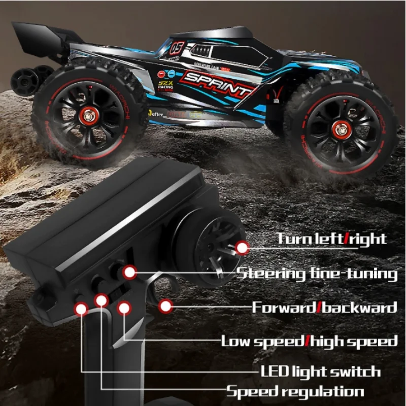 100km/h High-speed 4WD Rc Cars - Cycling Gear Rack ulasan dan harga