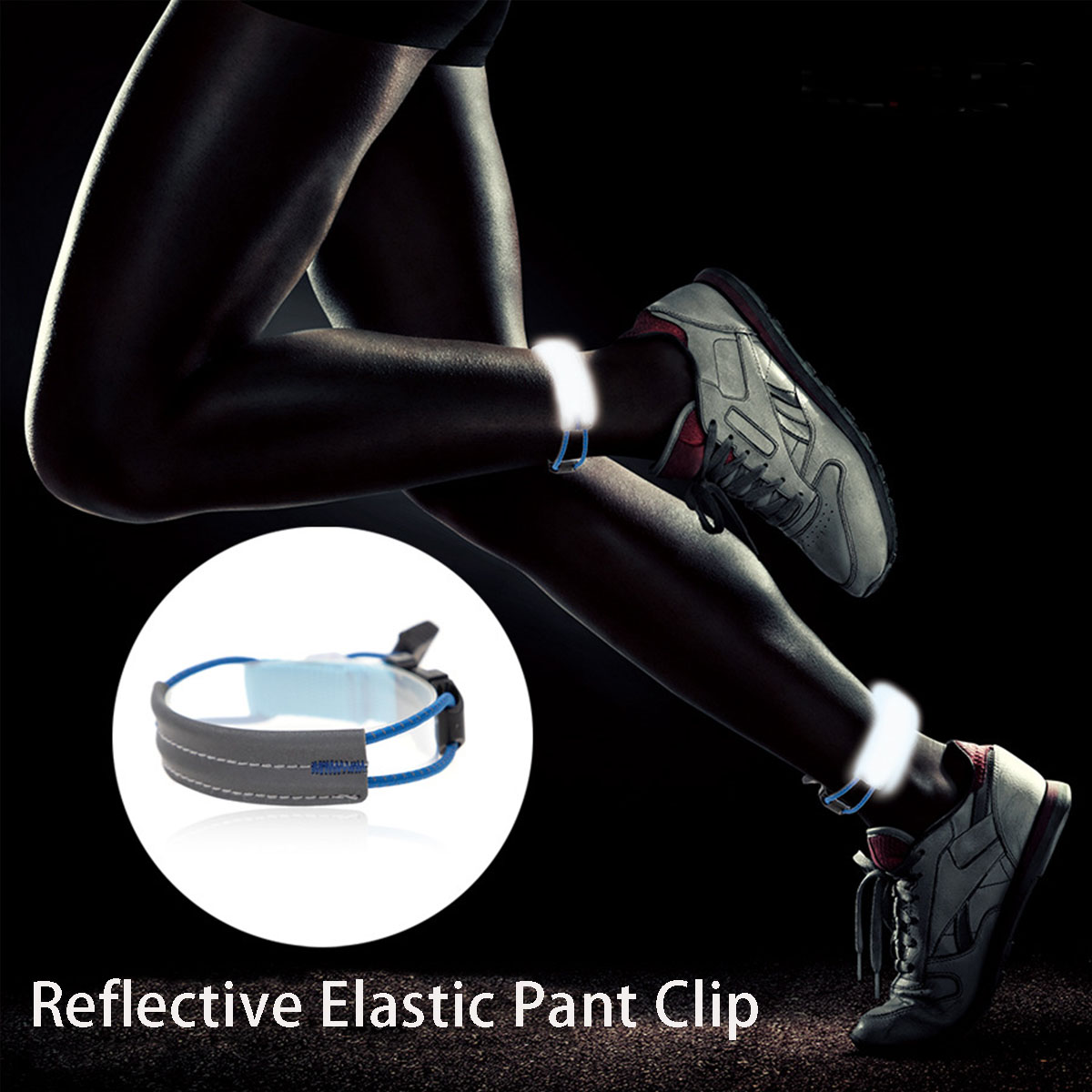 Elastic Reflective Cycling Leg - Cycling Gears ulasan dan harga