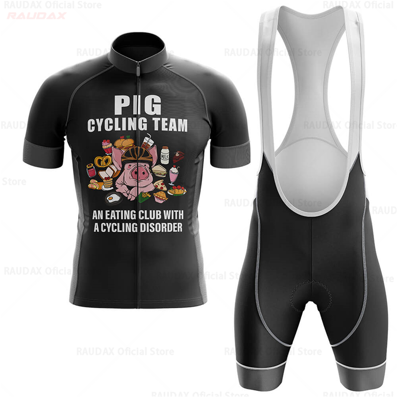 Men's Funny Pig Cartoon Anime  - Cycling Gear Lycra ulasan dan harga