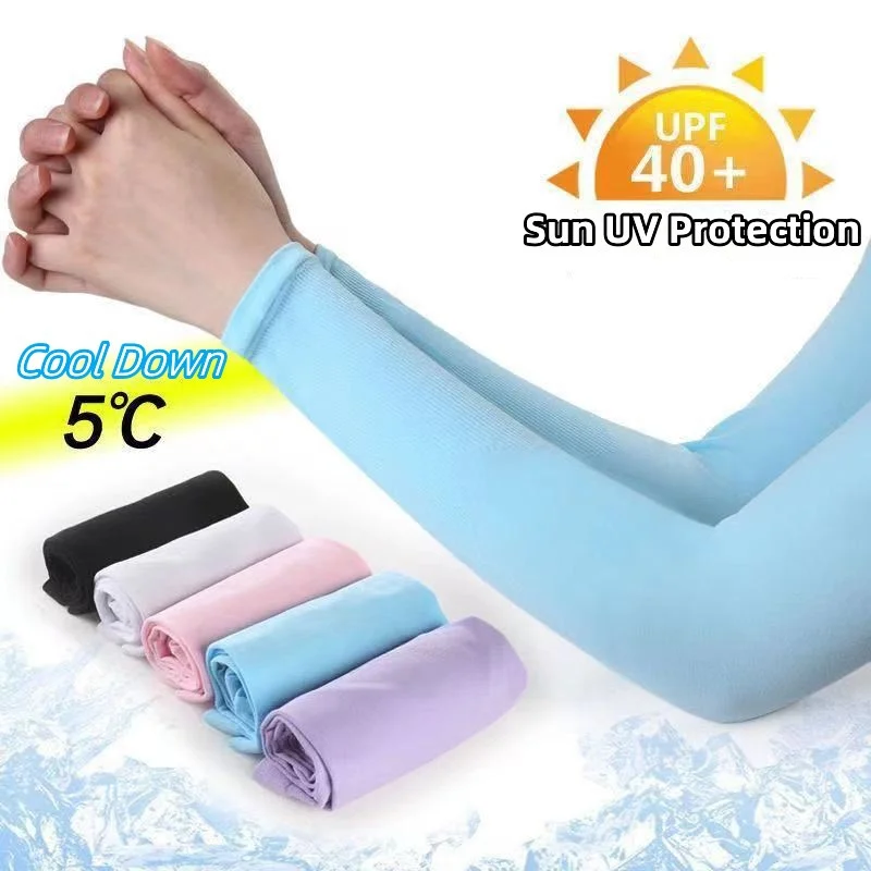 Sunscreen Ice Silk Sleeve for  - Cycling Gears ulasan dan harga