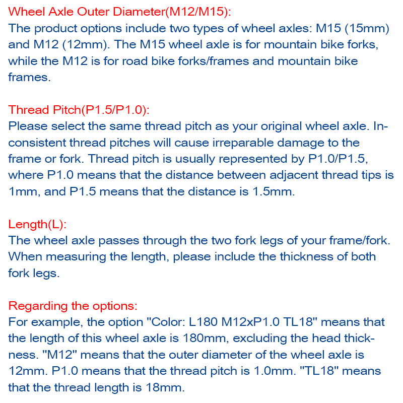 Thru Axle Skewers For MTB Road - Quick Release Skewer ulasan dan harga