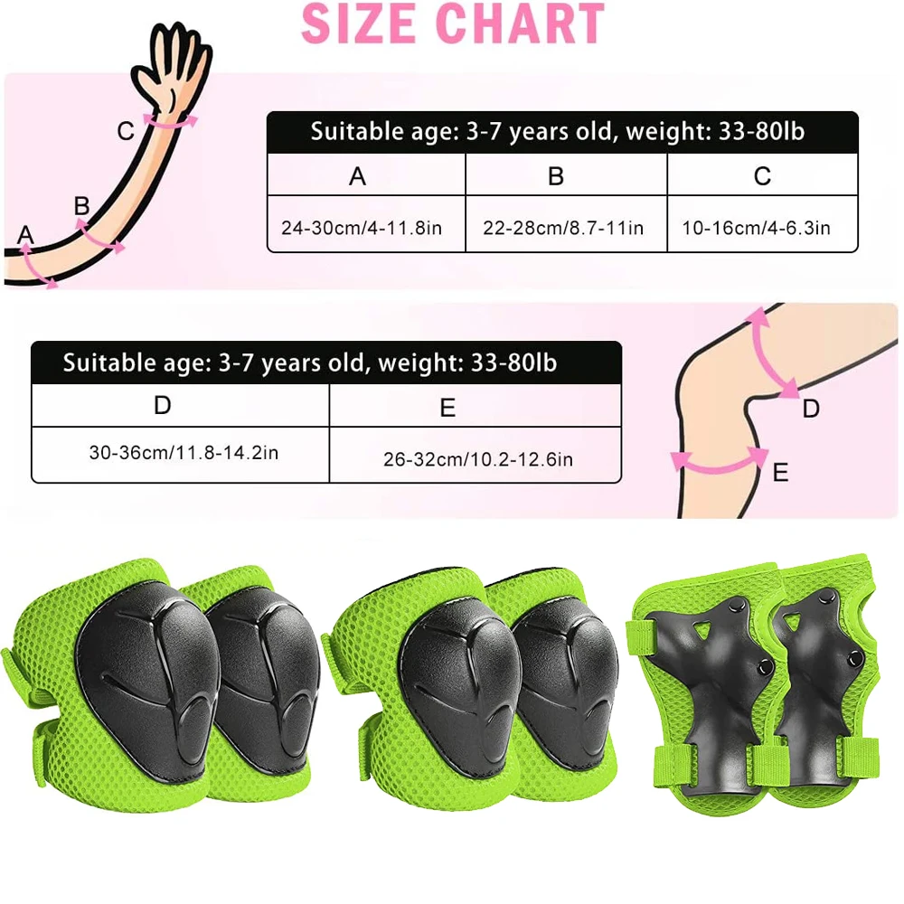 Kids Knee pads and Elbow Pads  - Cycling Protective Gear For Kids ulasan dan harga