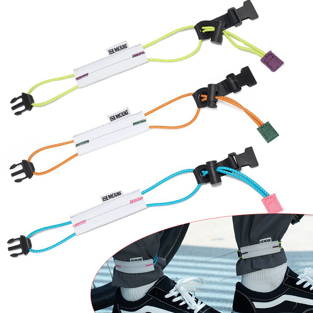 Reflective Cycling Pants Strap - Cycling Gears ulasan dan harga