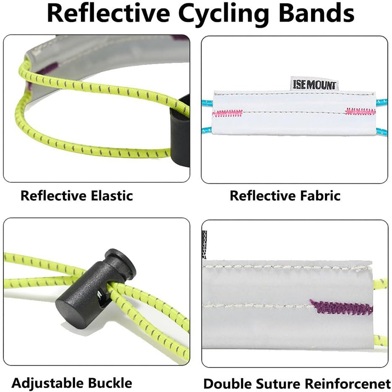 Reflective Cycling Pants Strap - Cycling Gears ulasan dan harga