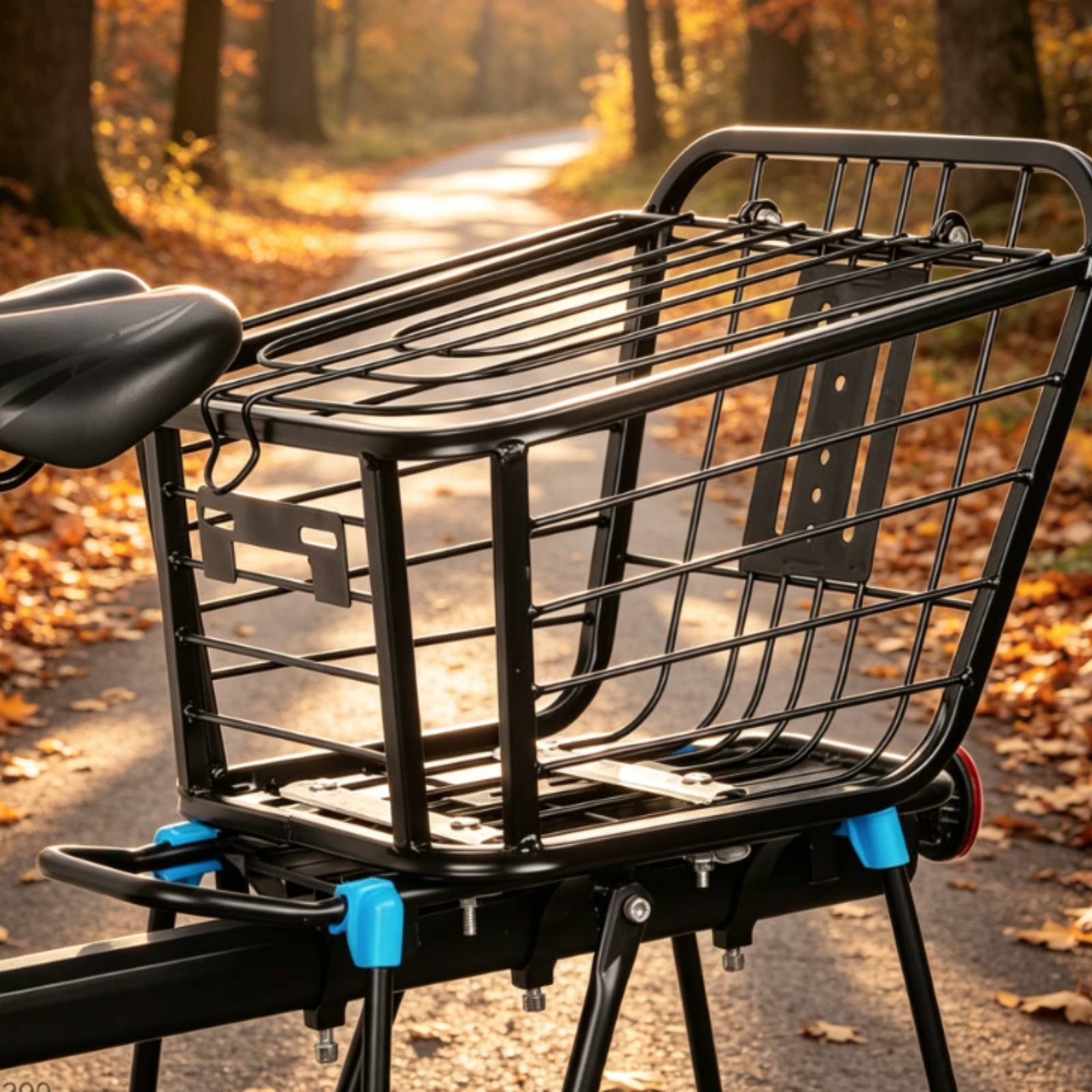 Folding Rear Bike Basket Folda - Cycling Gears ulasan dan harga