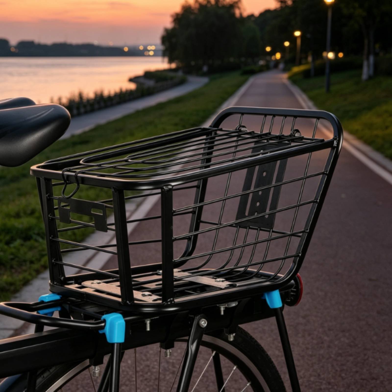 Folding Rear Bike Basket Folda - Cycling Gears ulasan dan harga