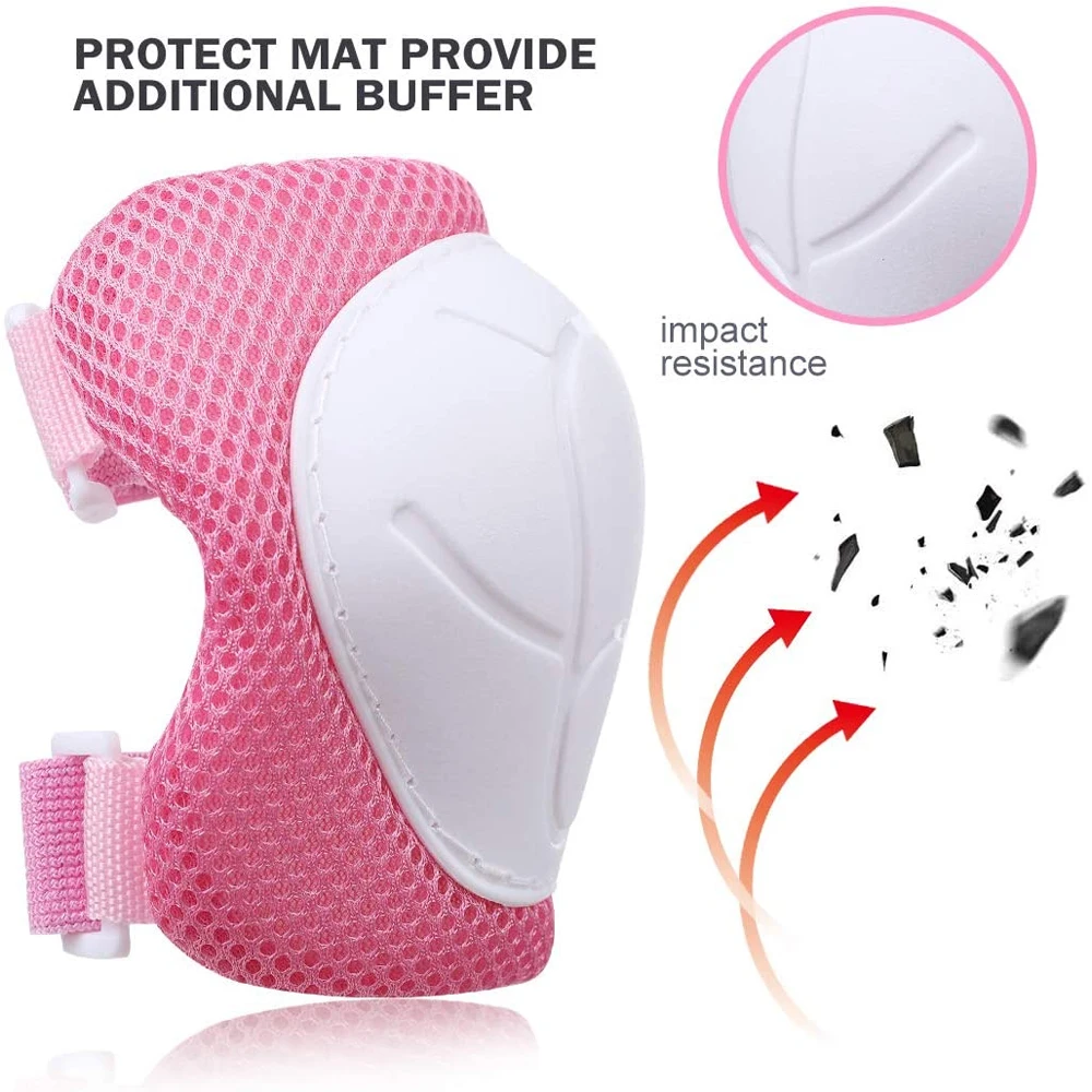 GOMOREON 6Pcs/Set Kids Knee Pa - Cycling Protective Gear For Kids ulasan dan harga