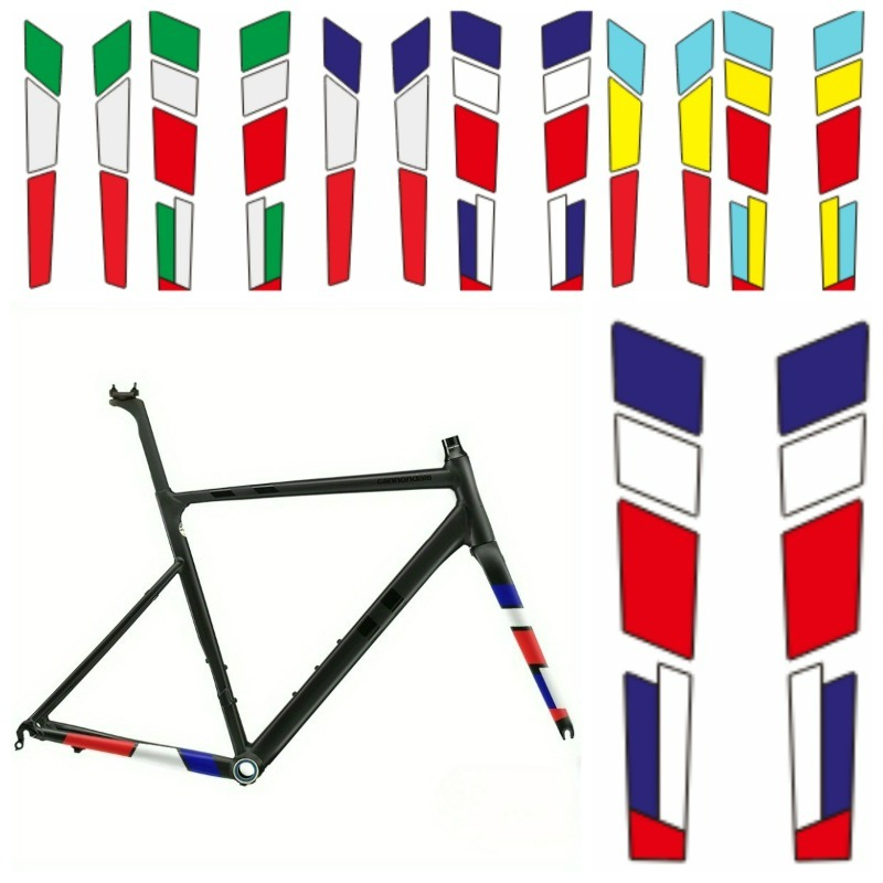 14Pcs 2D 3-Color Striped Bike  - Cycling Gear Sale ulasan dan harga