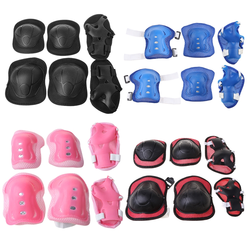 6Pcs Kids Protective Gear Set  - Cycling Protective Gear For Kids ulasan dan harga