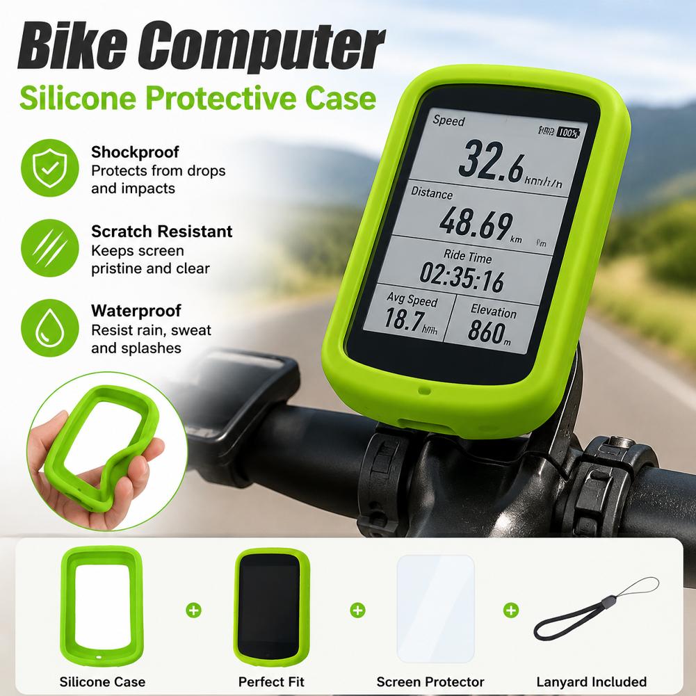Silicone Protective Cover for  - Bike Computer Gps ulasan dan harga