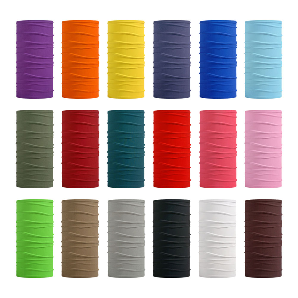 Seamless Solid Color Bandanas  - Cycling Gears ulasan dan harga