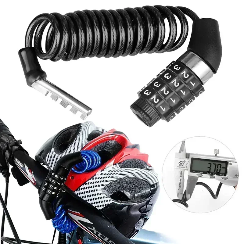 4-digit password anti-theft co - Cycling Gear Sale ulasan dan harga