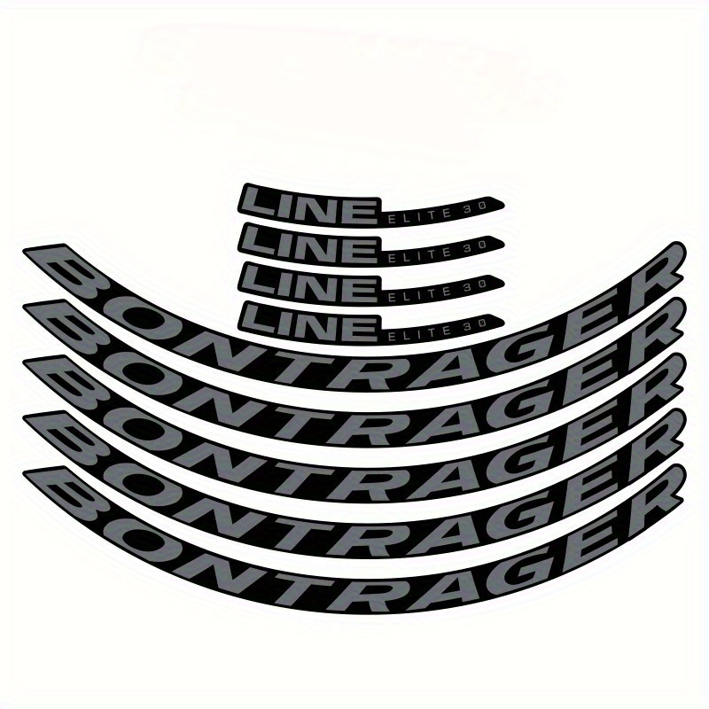 9Pcs 2D Helmet Stickers Bontra - Cycling Gear Sale ulasan dan harga
