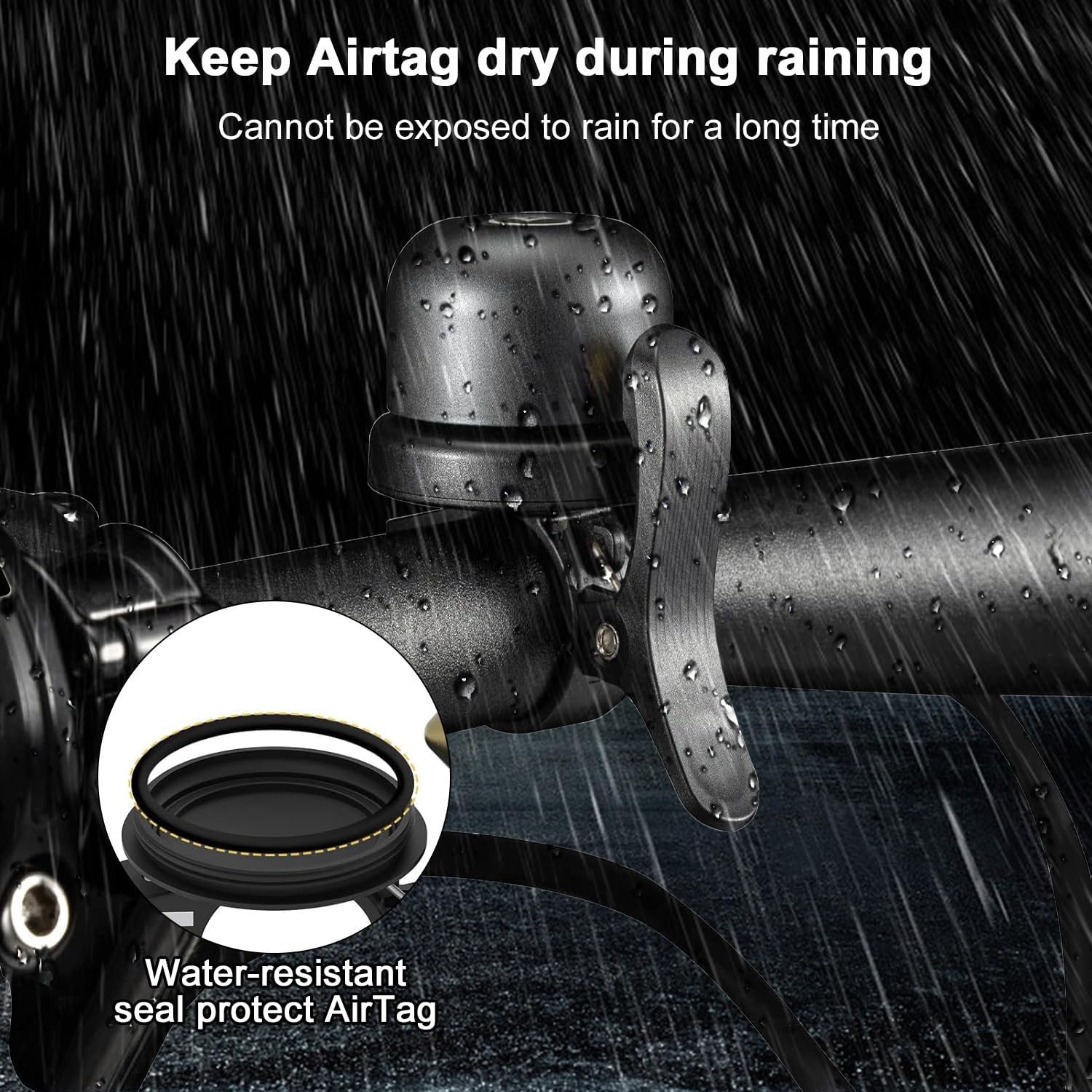 Bike Bell for Apple AirTag Hid - Bike Bell ulasan dan harga