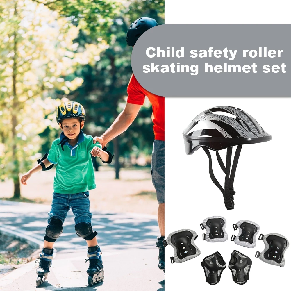 7Pcs Bicycle Sport Protective  - Cycling Protective Gear For Kids ulasan dan harga
